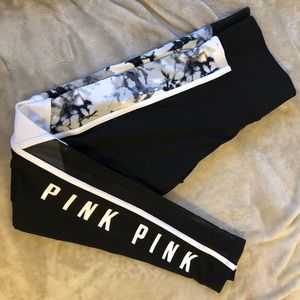 Victoria’s Secret PINK Marble/Mesh Legging